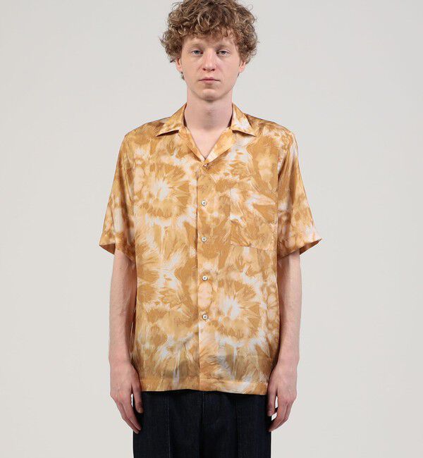 TOMORROWLAND BUYING WEAR「BAGUTTA NAWMAVI EMW シルク オープンカラーシャツ」|シャツ・ブラウス|