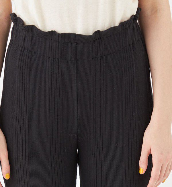 MACPHEE「 ニードルリブ ストレートパンツ」|その他|