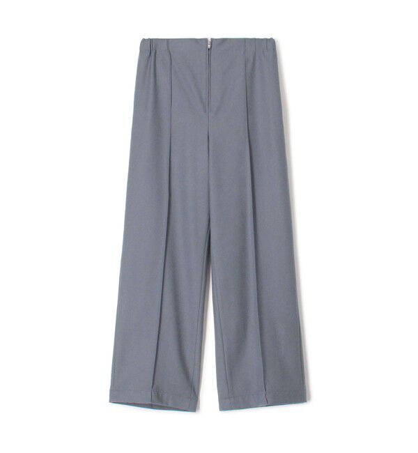 BACCA「ウールサキソニー リラックスワイドパンツ」|その他|63 ライトブルー