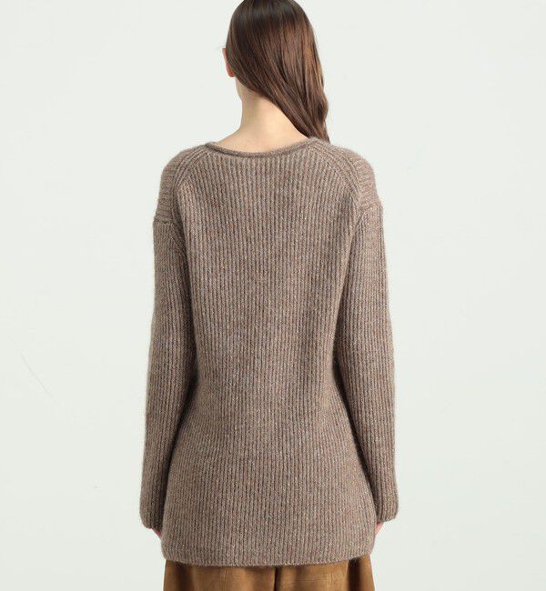 BACCA「アルパカラメミックス ニットワンピース」|ニット・セーター|