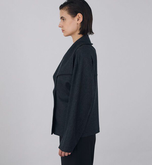 DES PRES「ニットコンビネーション ビッグカラージャケット」|その他|