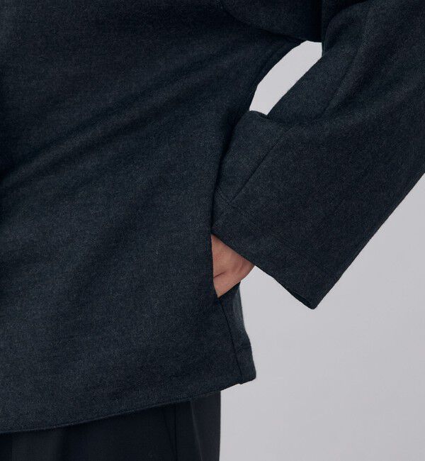 DES PRES「ニットコンビネーション ビッグカラージャケット」|その他|