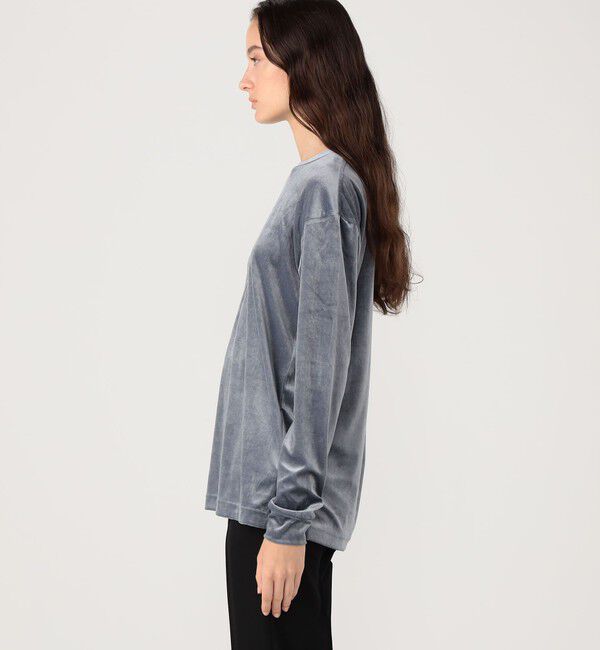 BACCA「ベロアジャージー オーバーカットソー」|Tシャツ・カットソー|