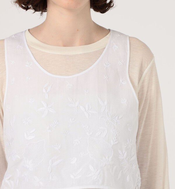 TOMORROWLAND GOODS「JANE GUSTAVSSON SIGLID  スリーブレス ブラウス」|シャツ・ブラウス|