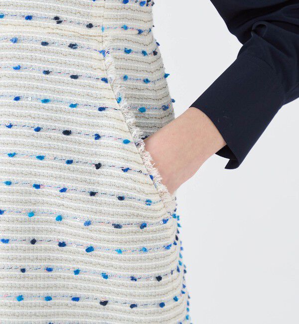 Ballsey「Blueberry Vネックジャンパースカート」|ジャンパースカート|