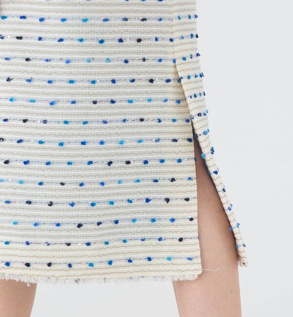 Ballsey「Blueberry Vネックジャンパースカート」|ジャンパースカート|