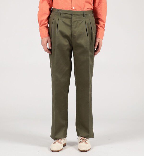 TOMORROWLAND MENS「TOMORROWLAND PILGRIM コットンツイル チノパンツ」|スラックス|