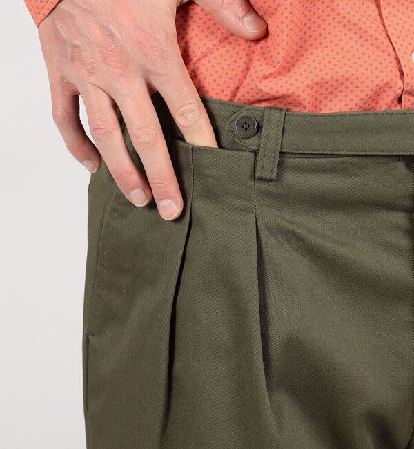 TOMORROWLAND MENS「TOMORROWLAND PILGRIM コットンツイル チノパンツ」|スラックス|