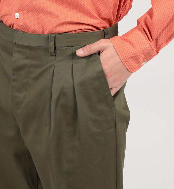 TOMORROWLAND MENS「TOMORROWLAND PILGRIM コットンツイル チノパンツ」|スラックス|