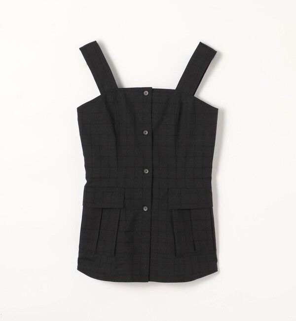 DES PRES「アキハチェックウール レイヤードシャツ」|シャツ・ブラウス|