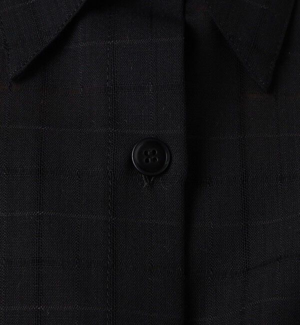 DES PRES「アキハチェックウール レイヤードシャツ」|シャツ・ブラウス|