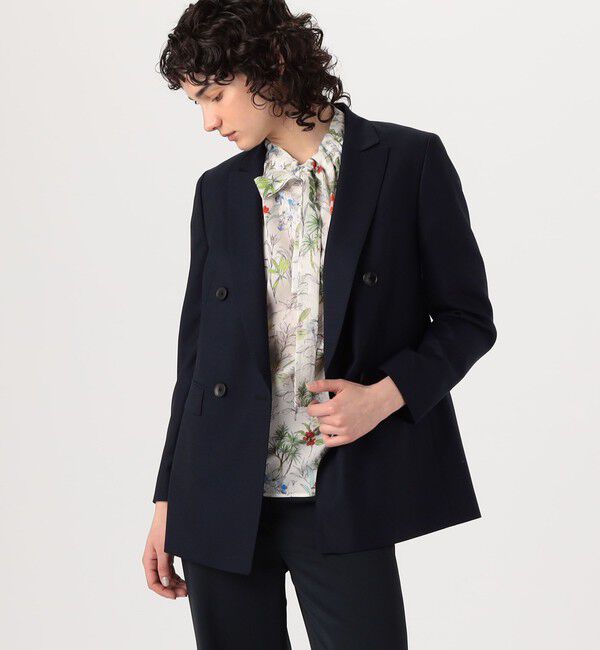 TOMORROWLAND collection「タスマニアオックス ダブルブレストジャケット」|テーラードジャケット|