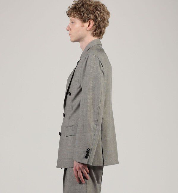 TOMORROWLAND MENS「ウールシルク ダブルブレステッド 6Bジャケット」|テーラードジャケット|