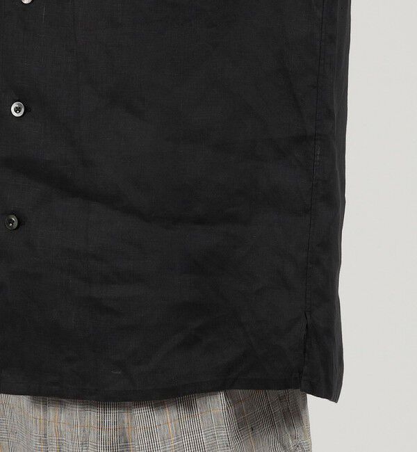 TOMORROWLAND MENS「アイリッシュリネン ダブルポケット ロングスリーブシャツ」|シャツ・ブラウス|