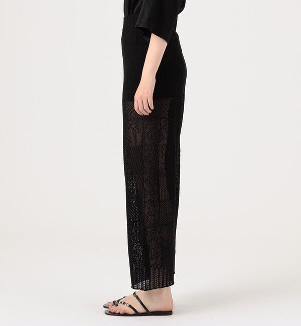 DES PRES「アイレットレース セミワイドパンツ」|その他|