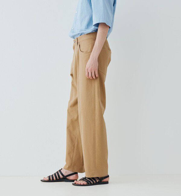 GALERIE VIE「ノンマーセライズドコットン５ポケットパンツ」|チノ|