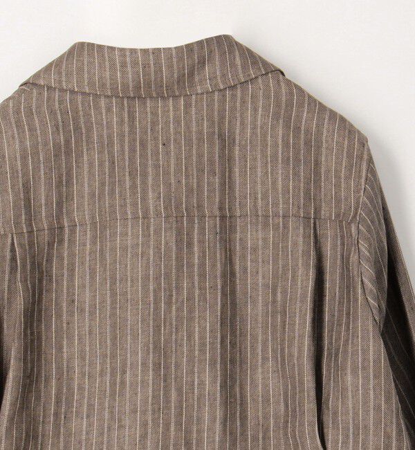 TOMORROWLAND MENS「リネン ダブルポケット シャツジャケット SOLBIATI」|ブルゾン・スタジャン|