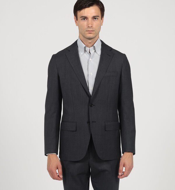 TOMORROWLAND MENS「SUPER120&rsquo;Sウール ストレッチ シングルブレステッド 2Bジャケット」|テーラードジャケット|
