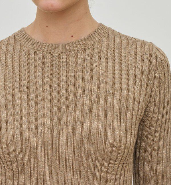 DES PRES「ウールリブ クルーネックプルオーバー」|ニット・セーター|