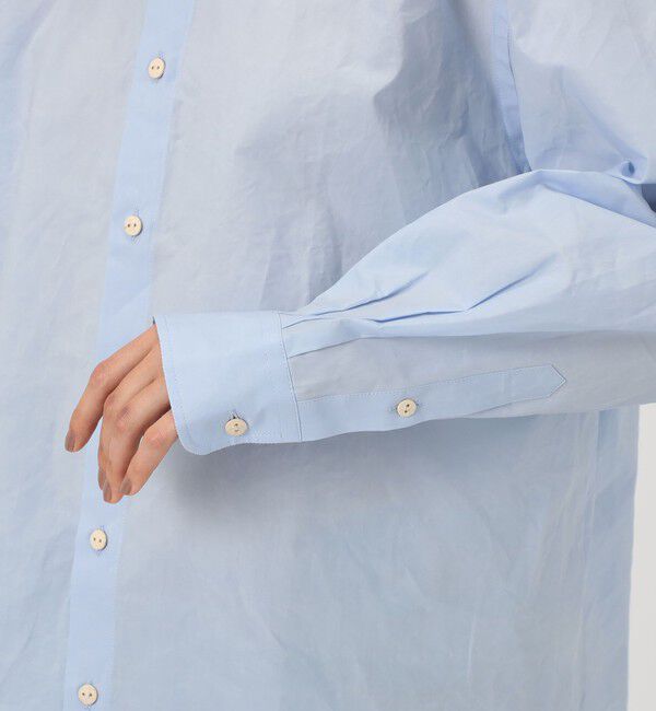 TOMORROWLAND GOODS「BASERANGE CLAUDE コットンポプリン シャツ」|シャツ・ブラウス|