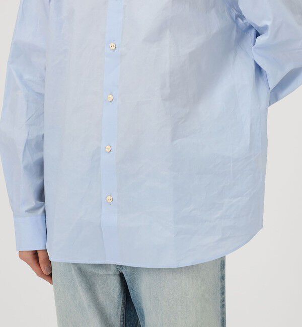 TOMORROWLAND GOODS「BASERANGE CLAUDE コットンポプリン シャツ」|シャツ・ブラウス|
