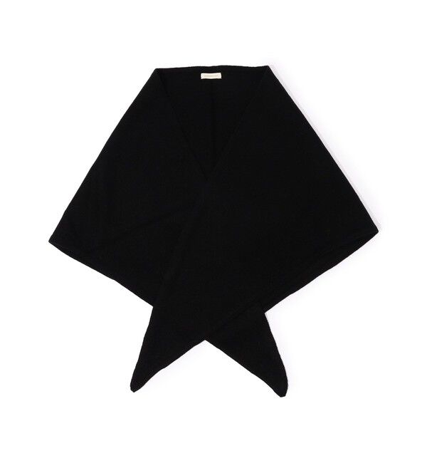 TOMORROWLAND GOODS「TOMORROWLAND トライアングル ストール」|ストール|19 ブラック