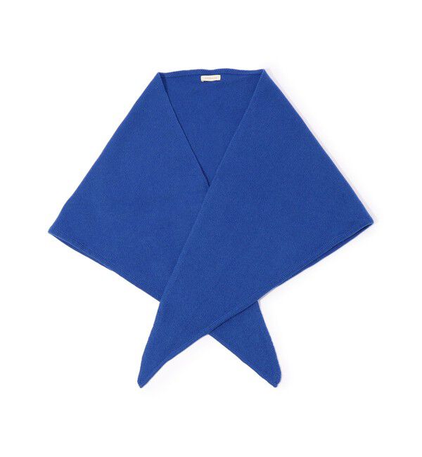 TOMORROWLAND GOODS「TOMORROWLAND トライアングル ストール」|ストール|65 ブルー