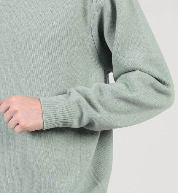 TOMORROWLAND MENS「TOMORROWLAND tricot スーパーファインラムウール クルーネックプルオーバー」|ニット・セーター|