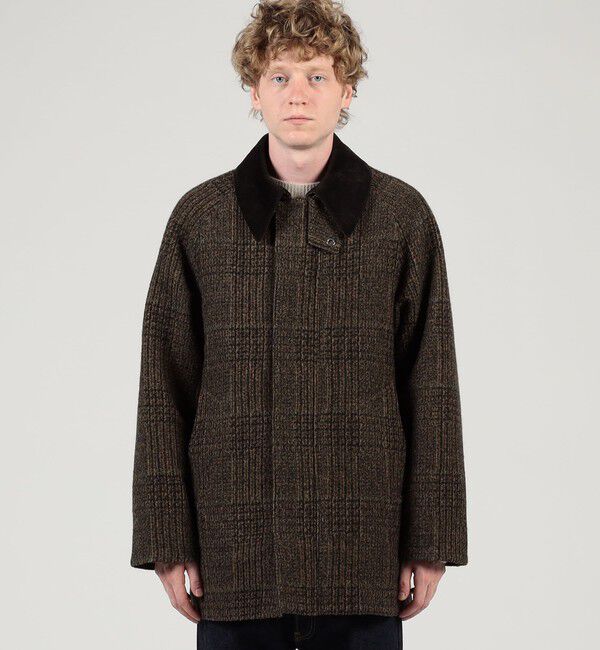 TOMORROWLAND MENS「ウールレーヨンブークレ フィールドコート」|その他|