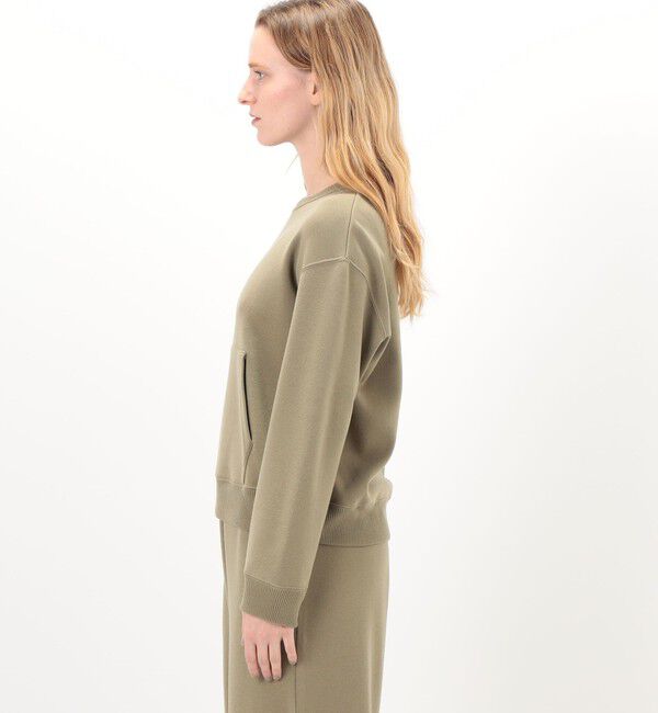 GALERIE VIE「コットンスピニングウール クルーネックプルオーバー」|ニット・セーター|