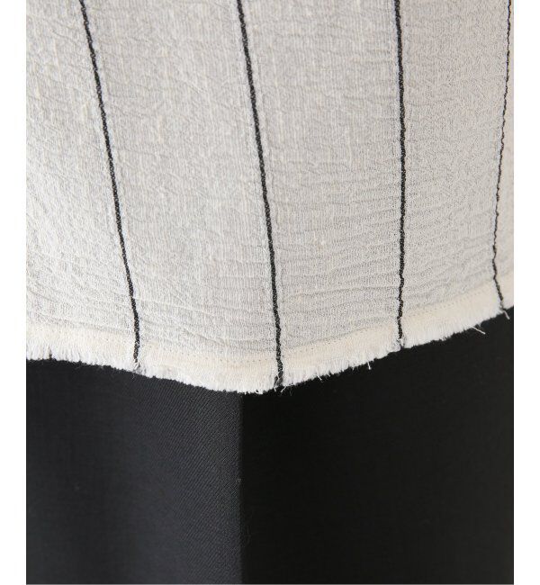 Plage「【R&rsquo;IAM】ストライプシャツ」|シャツ・ブラウス|