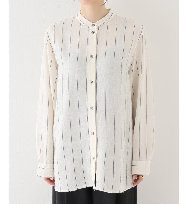 Plage「【R&rsquo;IAM】ストライプシャツ」|シャツ・ブラウス|