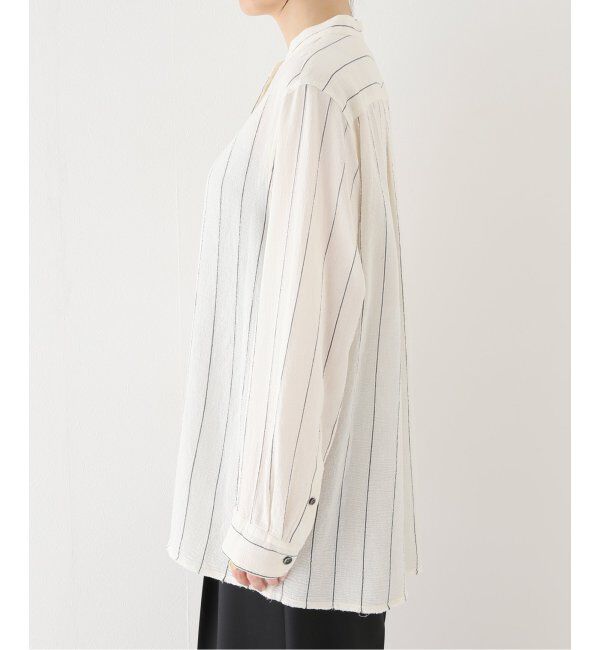 Plage「【R&rsquo;IAM】ストライプシャツ」|シャツ・ブラウス|