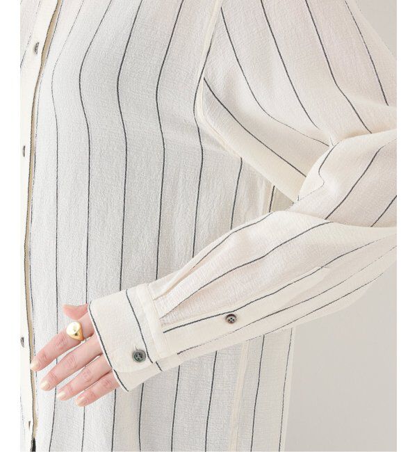 Plage「【R&rsquo;IAM】ストライプシャツ」|シャツ・ブラウス|