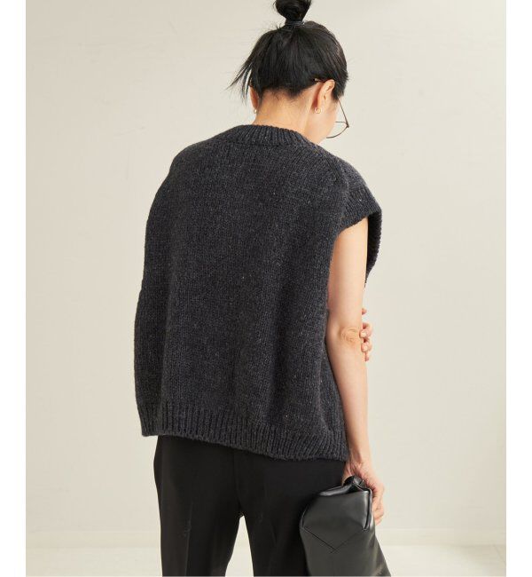 Plage「JANE SMITH/ジェーンスミス  SNAP 3G SHORT ニット」|ニット・セーター|