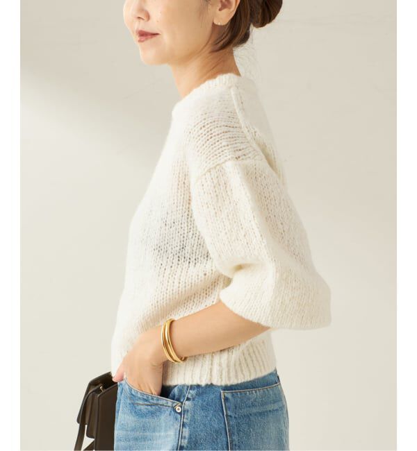 Plage「Fluffy half ニット」|ニット・セーター|