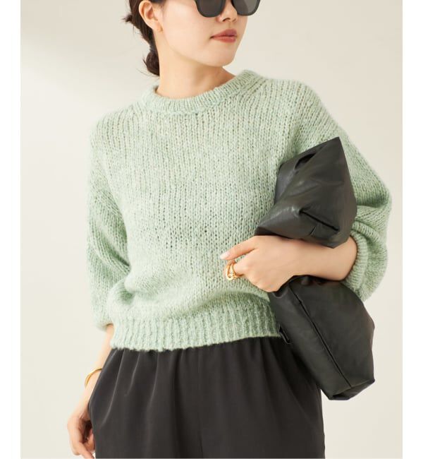 Plage「Fluffy half ニット」|ニット・セーター|