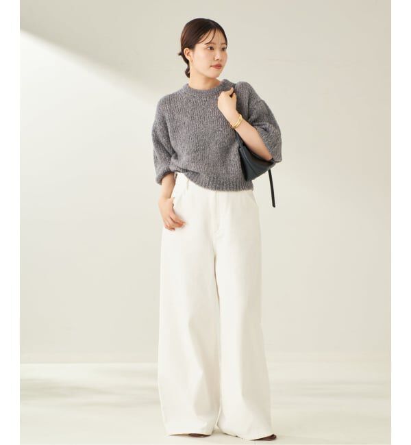 Plage「Fluffy half ニット」|ニット・セーター|