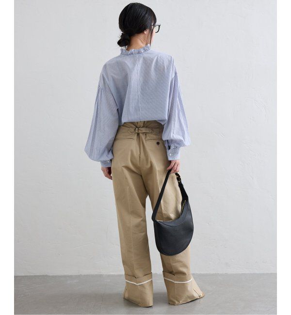 SLOBE IENA「《追加》ミニフリルブラウス」|シャツ・ブラウス|