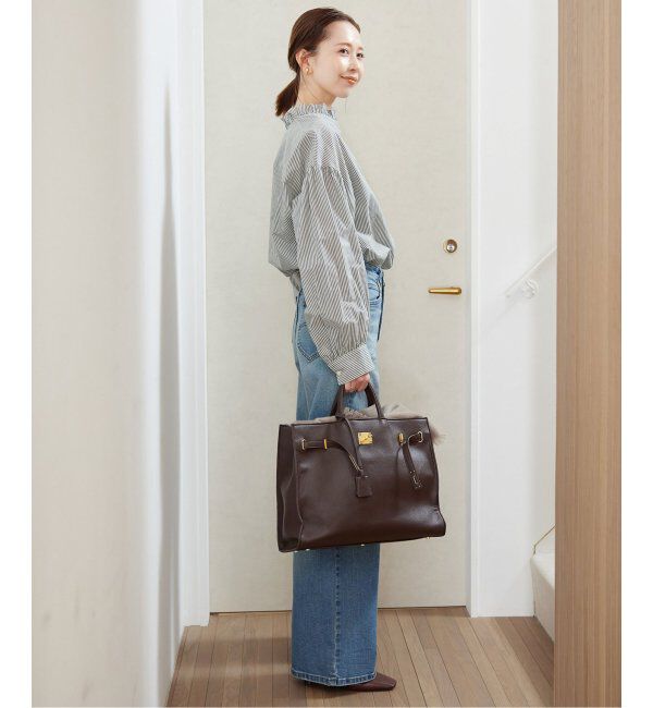 SLOBE IENA「《追加》ミニフリルブラウス」|シャツ・ブラウス|