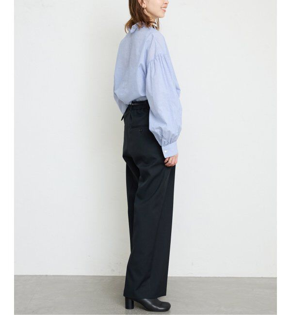 SLOBE IENA「《追加》ミニフリルブラウス」|シャツ・ブラウス|