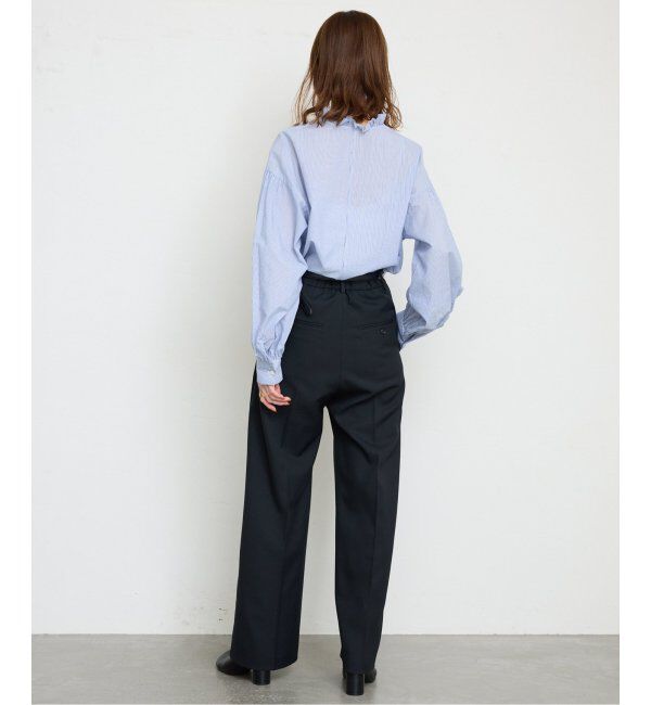 SLOBE IENA「《追加》ミニフリルブラウス」|シャツ・ブラウス|