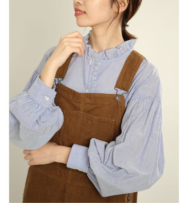 SLOBE IENA「《追加》ミニフリルブラウス」|シャツ・ブラウス|