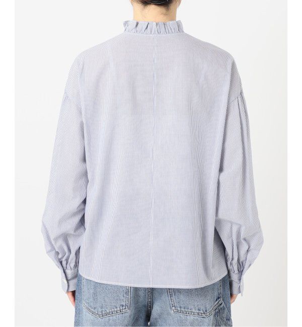 SLOBE IENA「《追加》ミニフリルブラウス」|シャツ・ブラウス|