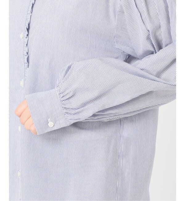 SLOBE IENA「《追加》ミニフリルブラウス」|シャツ・ブラウス|