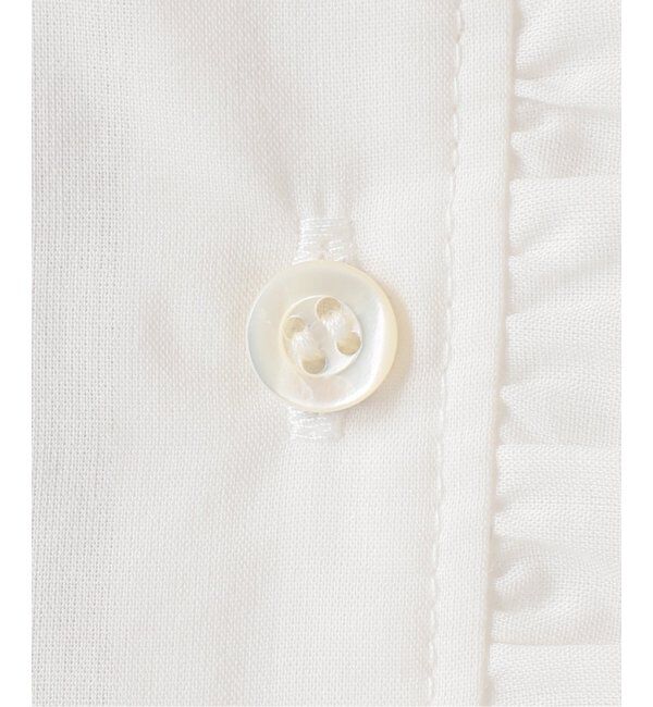 SLOBE IENA「《追加》ミニフリルブラウス」|シャツ・ブラウス|