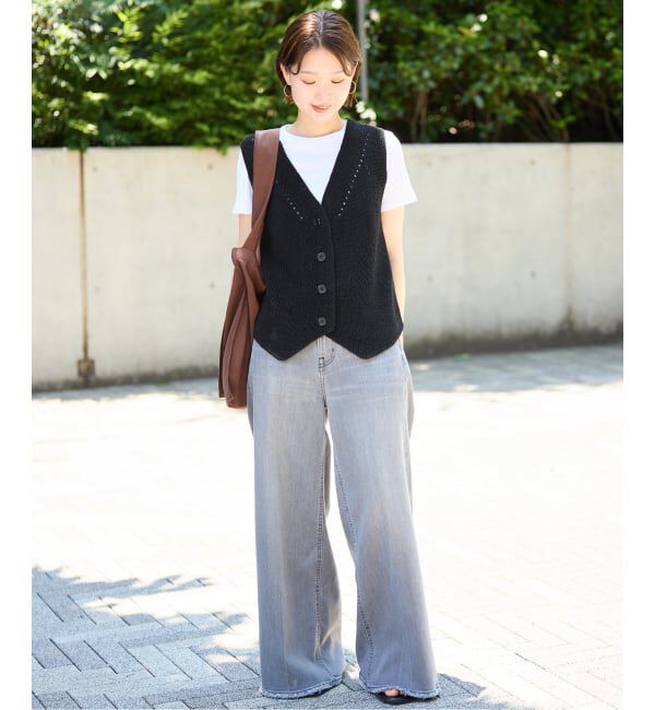 SLOBE IENA「《追加》ニットジレ」|ニット・セーター|