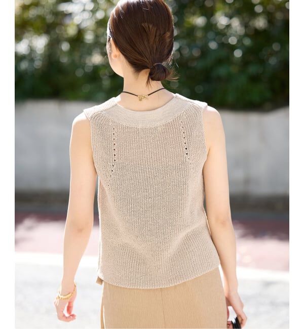 SLOBE IENA「《追加》ニットジレ」|ニット・セーター|