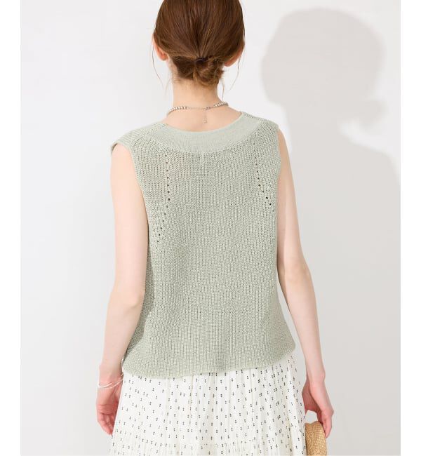 SLOBE IENA「《追加》ニットジレ」|ニット・セーター|