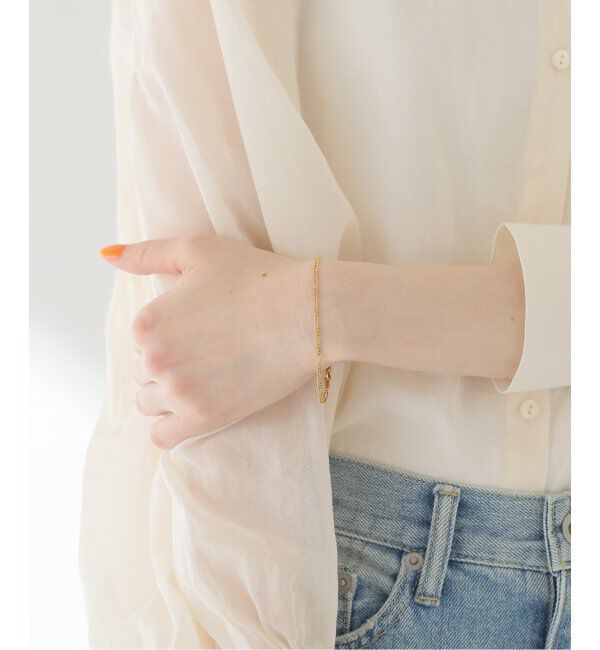 SLOBE IENA「TEN./テン フィガロチェーンブレスレット  GD NO. BRG-0038」|ブレスレット・バングル|ゴールド
